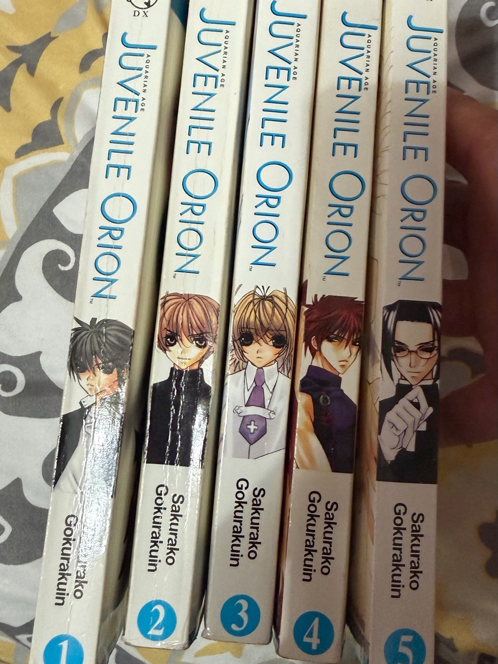 Juvenile Orion Manga Vol 1-5 Complete Set  - English